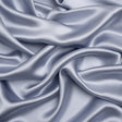 Silk Crepe Back Satin - Icelandic Blue - Premium Collection