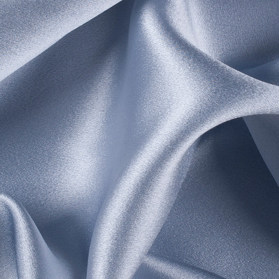 Silk Crepe Back Satin - Gray Dawn - Premium Collection