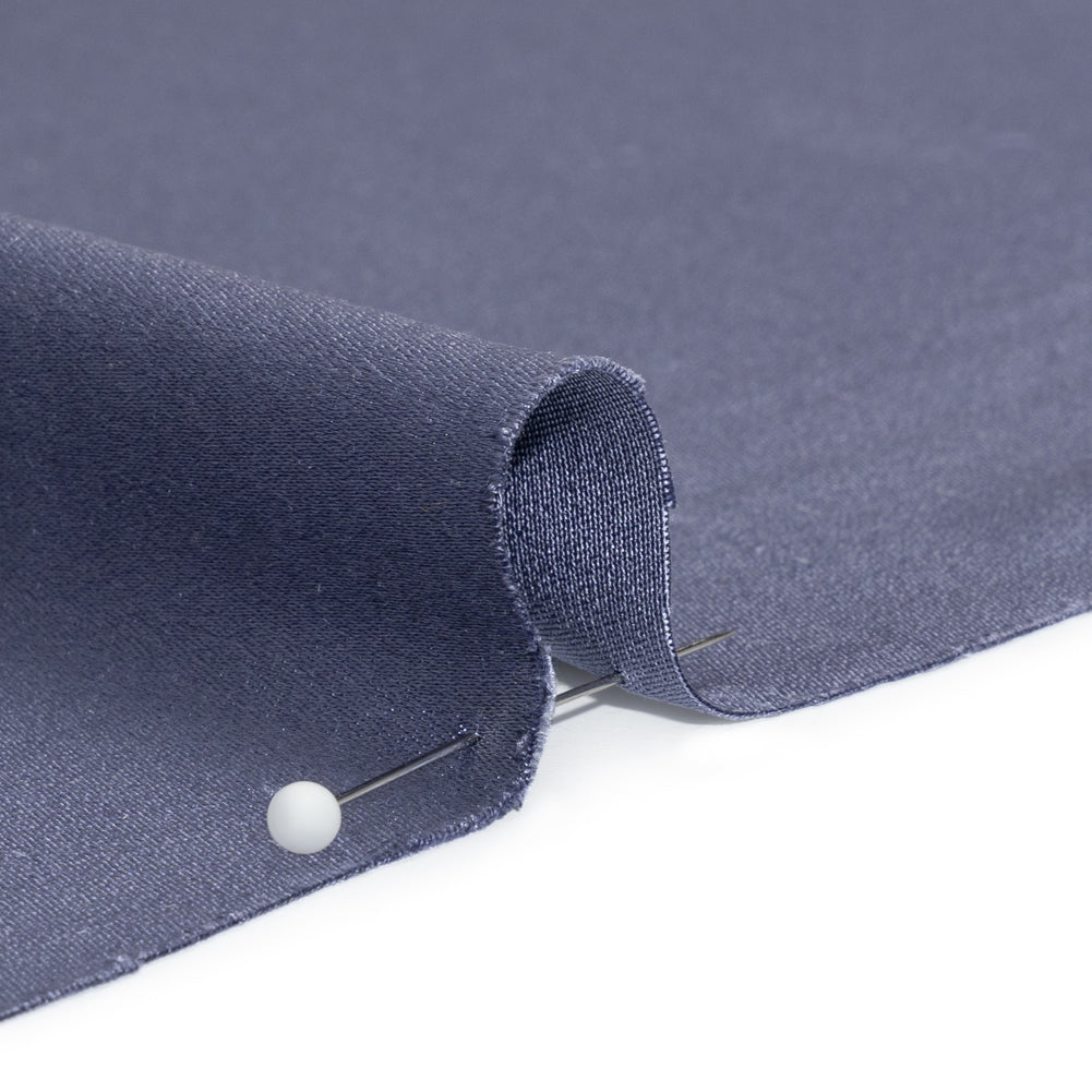 Silk Crepe Back Satin - Infinity Blue - Premium Collection