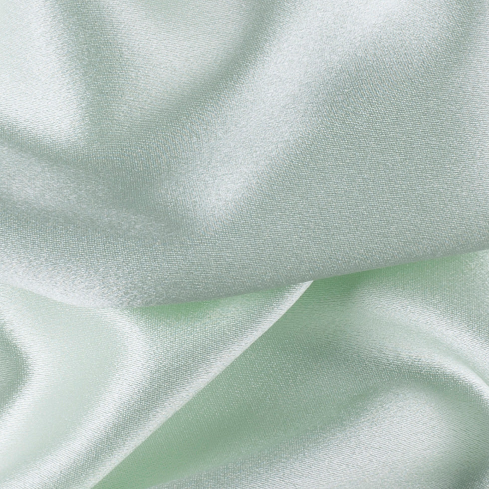Silk Crepe Back Satin - Fairest Jade - Premium Collection