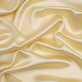 Silk Crepe Back Satin - Pale Yellow - Premium Collection
