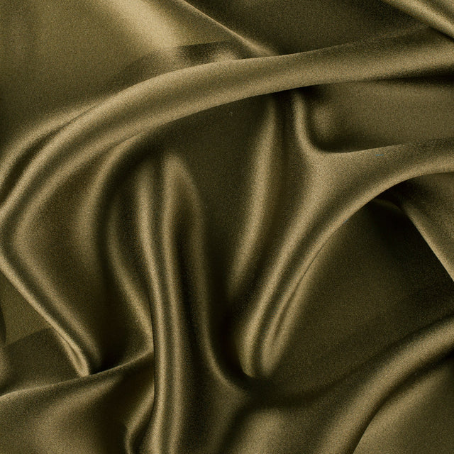 Silk Crepe Back Satin - Fir Green - Premium Collection