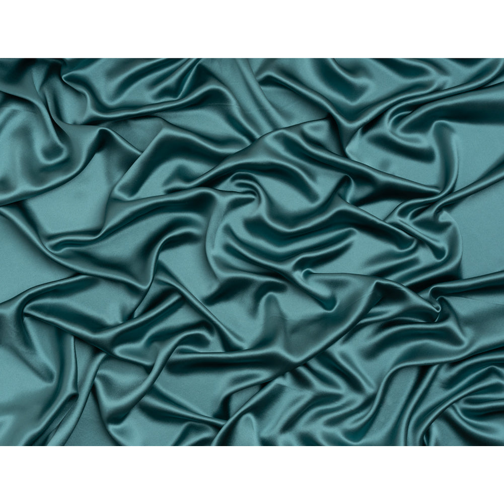 Silk Crepe Back Satin - Colonial Blue - Premium Collection