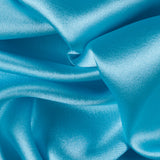 Silk Crepe Back Satin - Angel Blue - Premium Collection