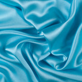 Silk Crepe Back Satin - Angel Blue - Premium Collection