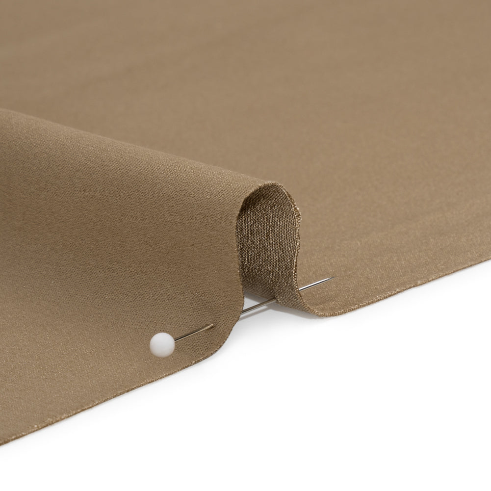 Silk Crepe Back Satin - Cornstalk - Premium Collection