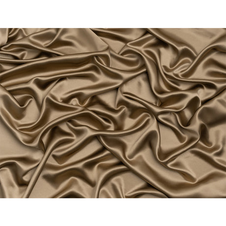 Silk Crepe Back Satin - Cornstalk - Premium Collection
