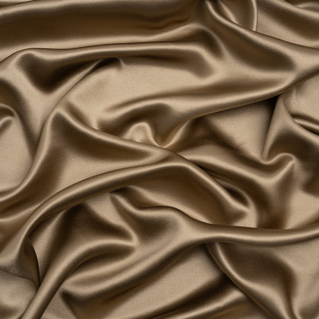 Silk Crepe Back Satin - Cornstalk - Premium Collection