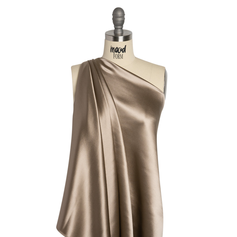 Silk Crepe Back Satin - Fungi - Premium Collection