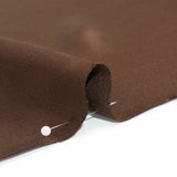 Silk Crepe Back Satin - Dark Brown - Premium Collection