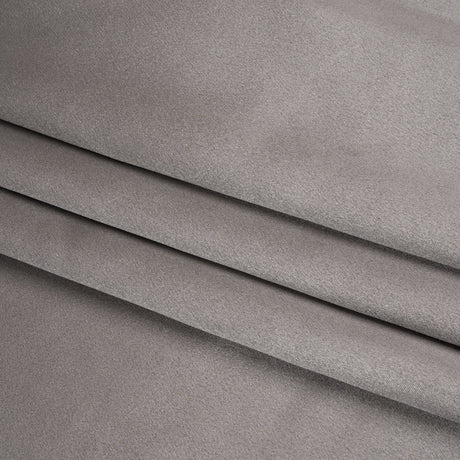 Silk Crepe Back Satin - Silver - Premium Collection