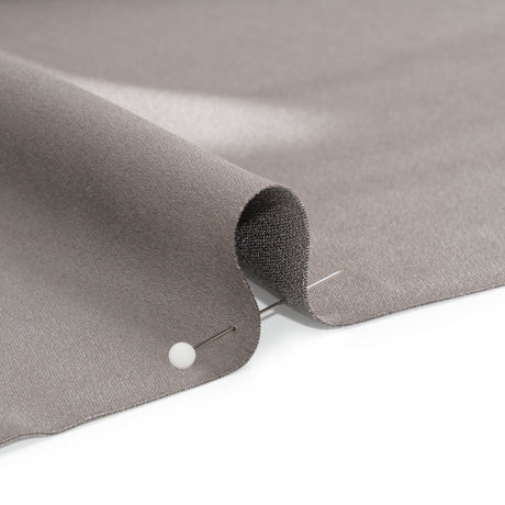Silk Crepe Back Satin - Silver - Premium Collection