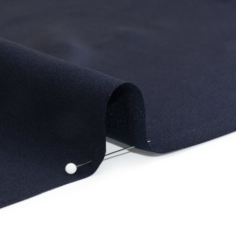 Silk Crepe Back Satin - Navy - Premium Collection