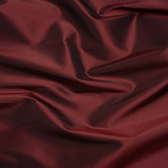 Silk Taffeta - Maroon - Premium Collection