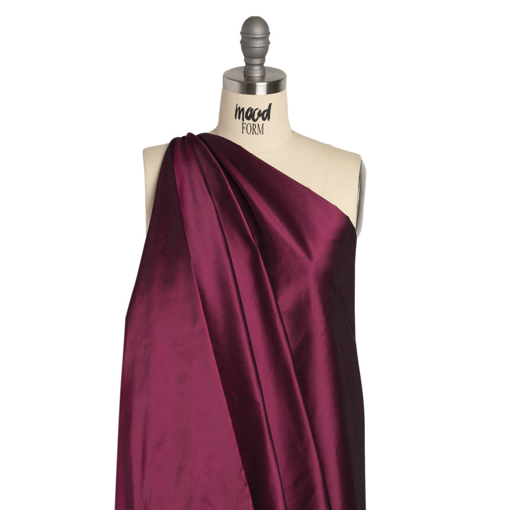 Silk Taffeta - Burgundy - Premium Collection