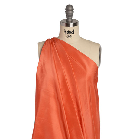 Silk Taffeta - Coral - Premium Collection