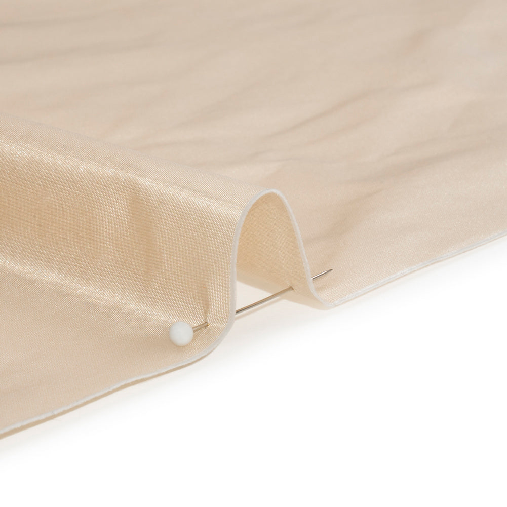 Polyester Taffeta Made in Italy - Beige - Premium Collection