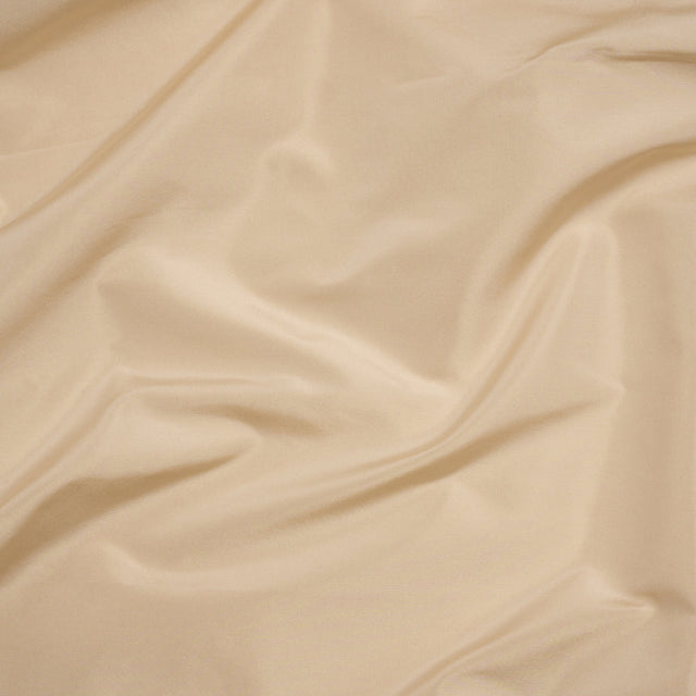 Polyester Taffeta Made in Italy - Beige - Premium Collection
