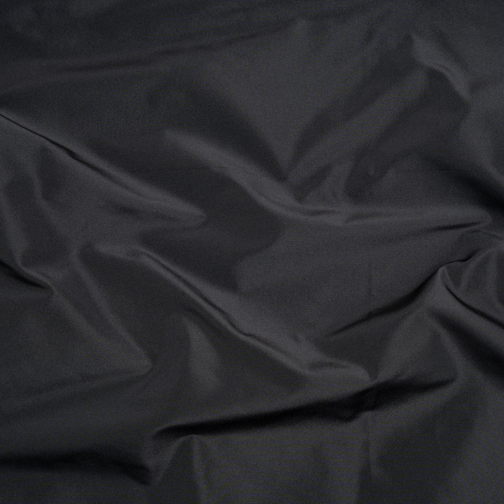 Polyester Taffeta Made in Italy - Black - Premium Collection