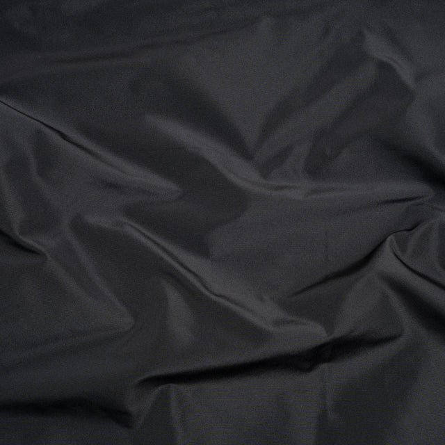 Polyester Taffeta Made in Italy - Black - Premium Collection