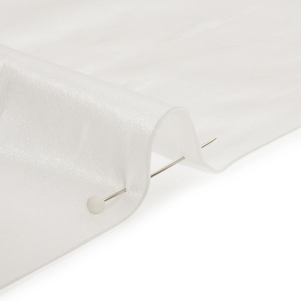 Polyester Taffeta Made in Italy - Cloud White - Premium Collection