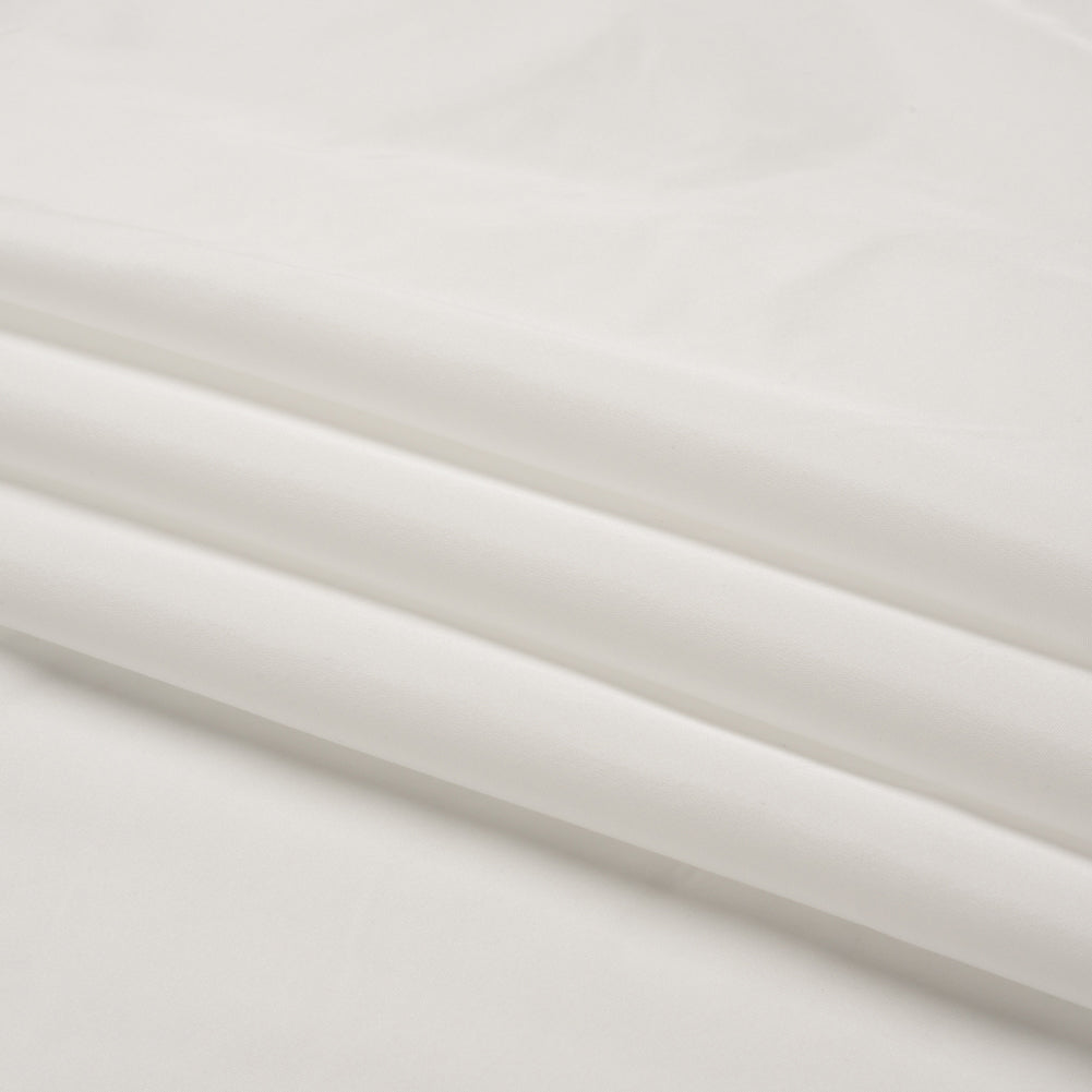 Polyester Taffeta Made in Italy - Cloud White - Premium Collection