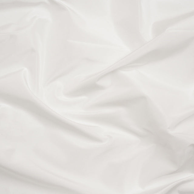 Polyester Taffeta Made in Italy - Cloud White - Premium Collection