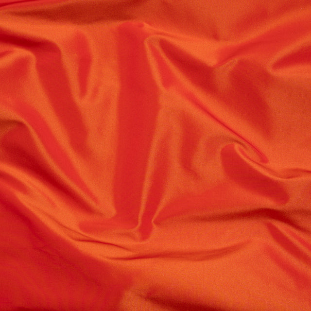 Polyester Taffeta Made in Italy - Fire - Premium Collection