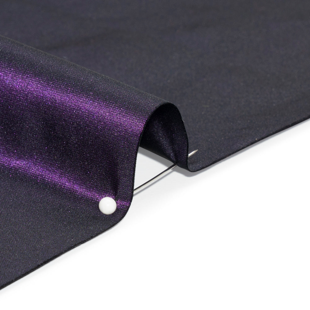 Polyester Taffeta Made in Italy - Metallic Purple - Premium Collection
