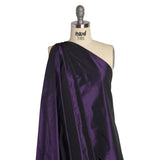 Polyester Taffeta Made in Italy - Metallic Purple - Premium Collection
