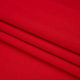 Stretch Recycled Polyester 4-Ply Crepe - Light Red - Premium Collection