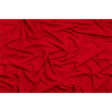 Stretch Recycled Polyester 4-Ply Crepe - Light Red - Premium Collection