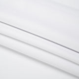 Stretch Recycled Polyester 4-Ply Crepe - White - Premium Collection