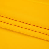 Stretch Recycled Polyester 4-Ply Crepe - Yellow - Premium Collection