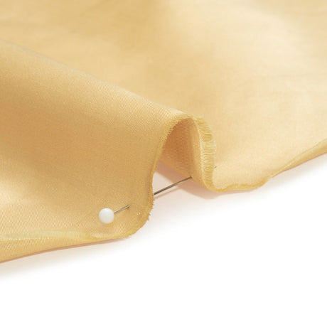 Silk Duchesse Satin - Soft Gold - Premium Collection