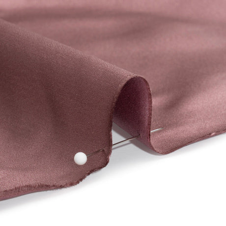 Silk Duchesse Satin - Victorian Mauve - Premium Collection