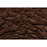 Silk Duchesse Satin - Chocolate - Premium Collection