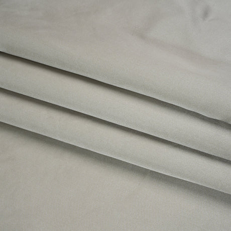 Silk Duchesse Satin - Soft Silver - Premium Collection