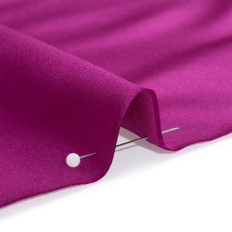 Silk Duchesse Satin - Magenta - Premium Collection