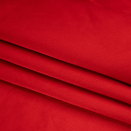Silk Duchesse Satin - Red - Premium Collection