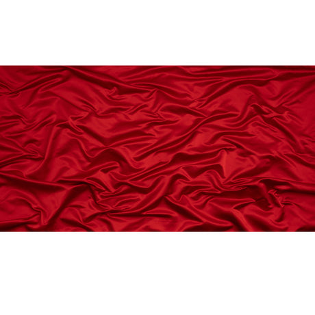 Silk Duchesse Satin - Red - Premium Collection