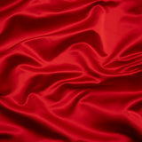 Silk Duchesse Satin - Red - Premium Collection