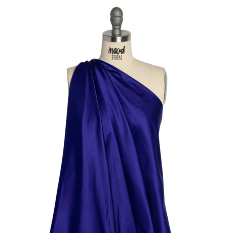 Silk Duchesse Satin - Royal Blue - Premium Collection