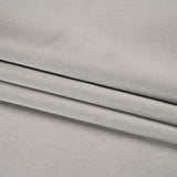Stretch Satin Made in Italy - Silver with Black Backing - Premium Collection