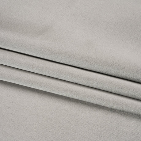 Stretch Satin Made in Italy - Silver with Black Backing - Premium Collection