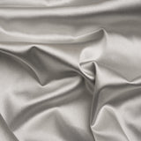 Stretch Satin Made in Italy - Silver with Black Backing - Premium Collection