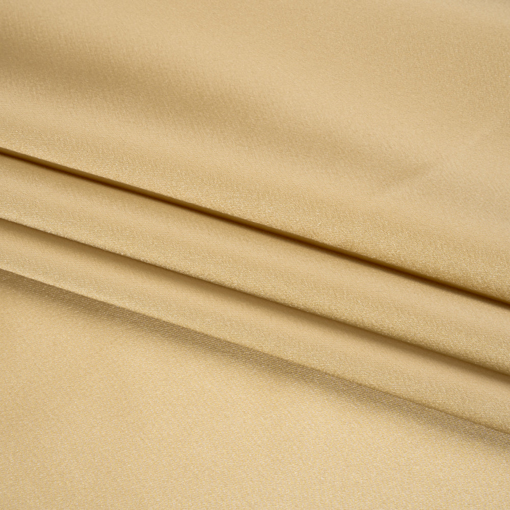 Stretch Satin Made in Italy - Croissant with Beige Backing - Premium Collection