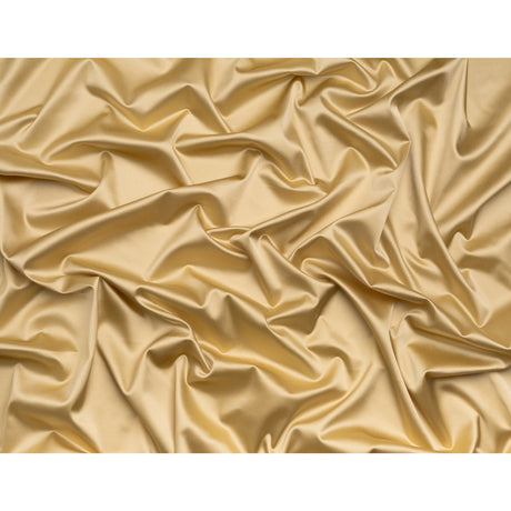 Stretch Satin Made in Italy - Croissant with Beige Backing - Premium Collection