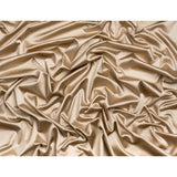 Stretch Satin Made in Italy - Taupe with Pumice Stone Backing - Premium Collection