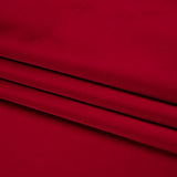 Stretch Satin Made in Italy - Chili Pepper with Black Backing - Premium Collection
